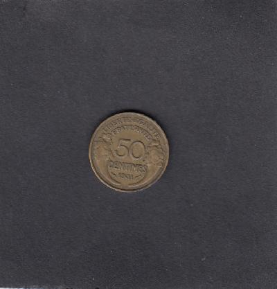 Beschrijving: 50 Centimes  